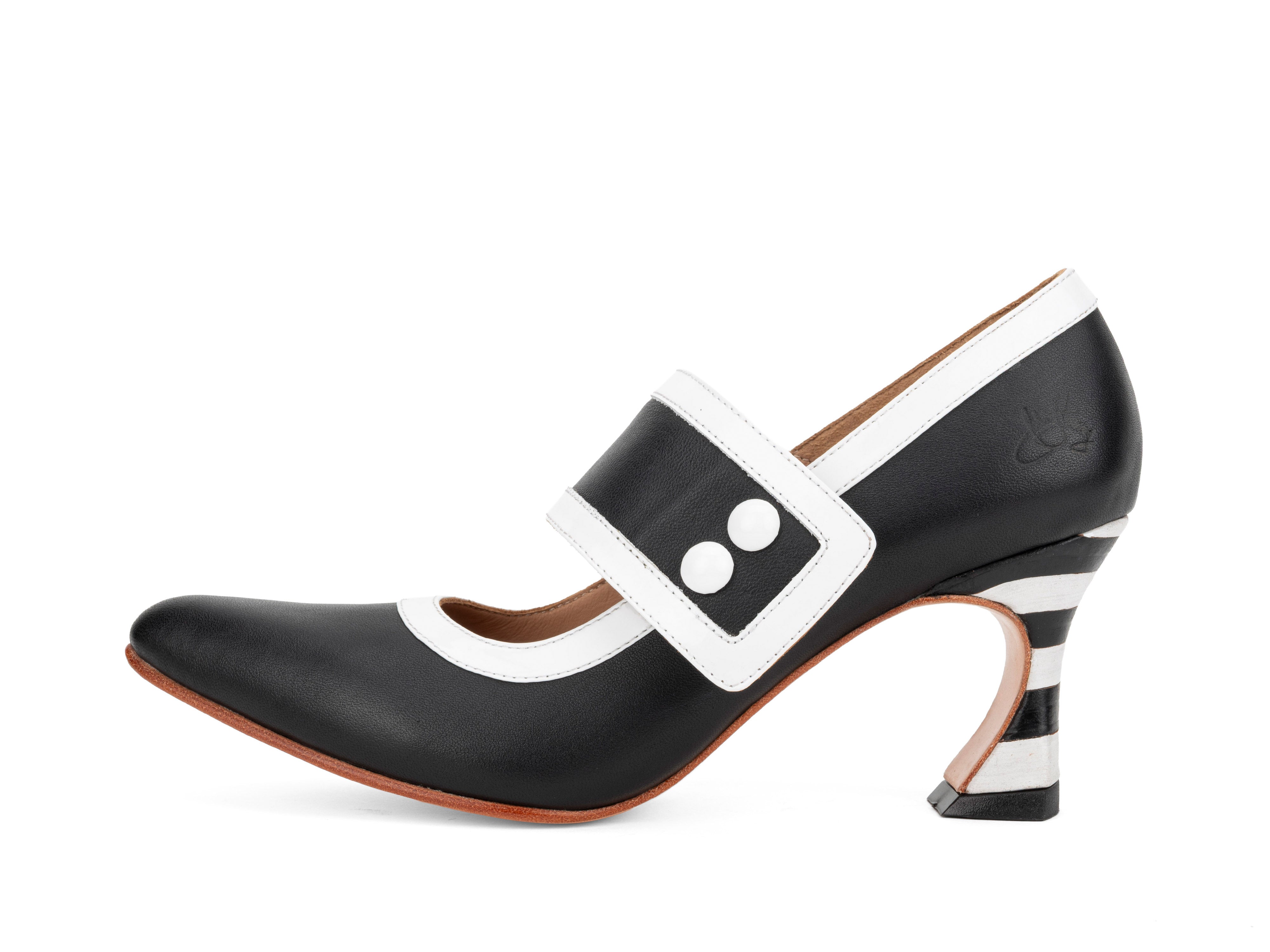 Zewde 2.0 - Black/White – John Fluevog Shoes