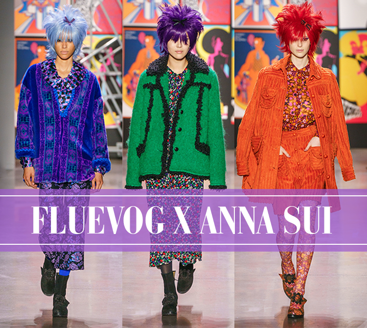 Fluevog x Anna Sui at New York Fashion Week