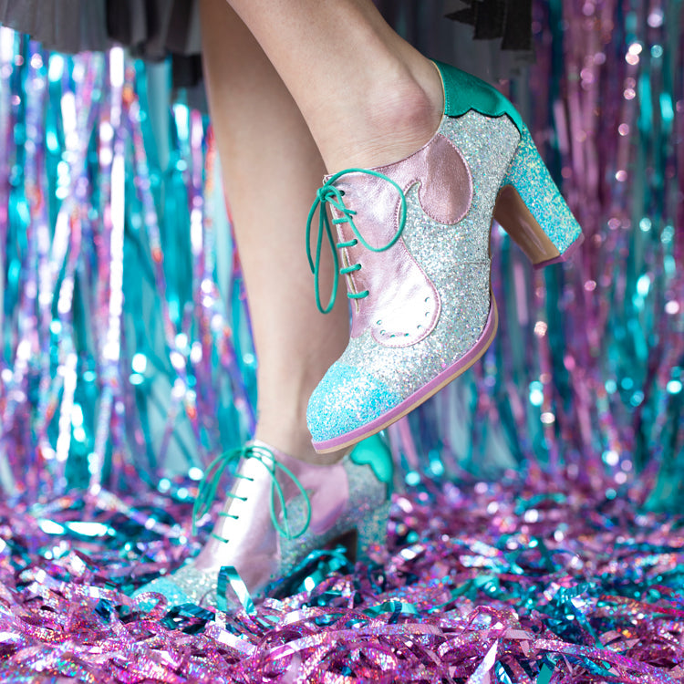 A glitzy affair: John Fluevog and Australia s Queen of Tinsel Rachel Burke to deliver a collection that sparkles