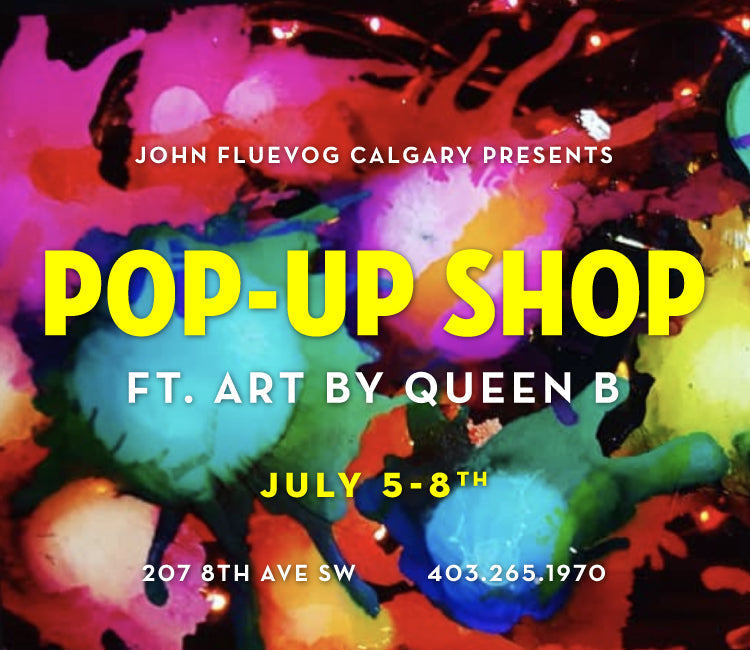 Calgary Pop-Up Shop ft. Art by Queen B