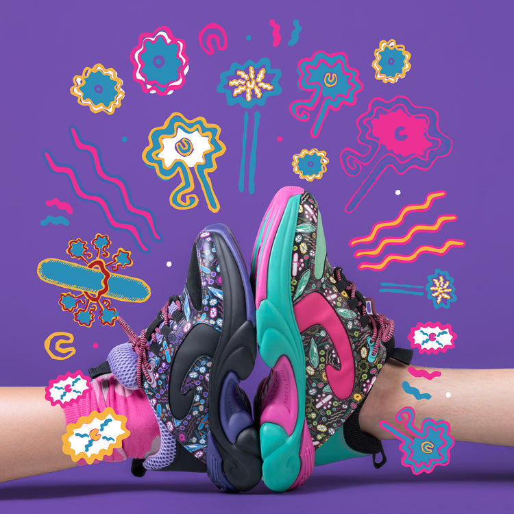 Fluevog x Zandra Rhodes Fall/Winter '23 Capsule Collection