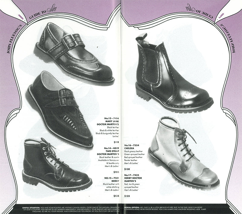 Way Back Wednesday: John Fluevog's Guide to Sin