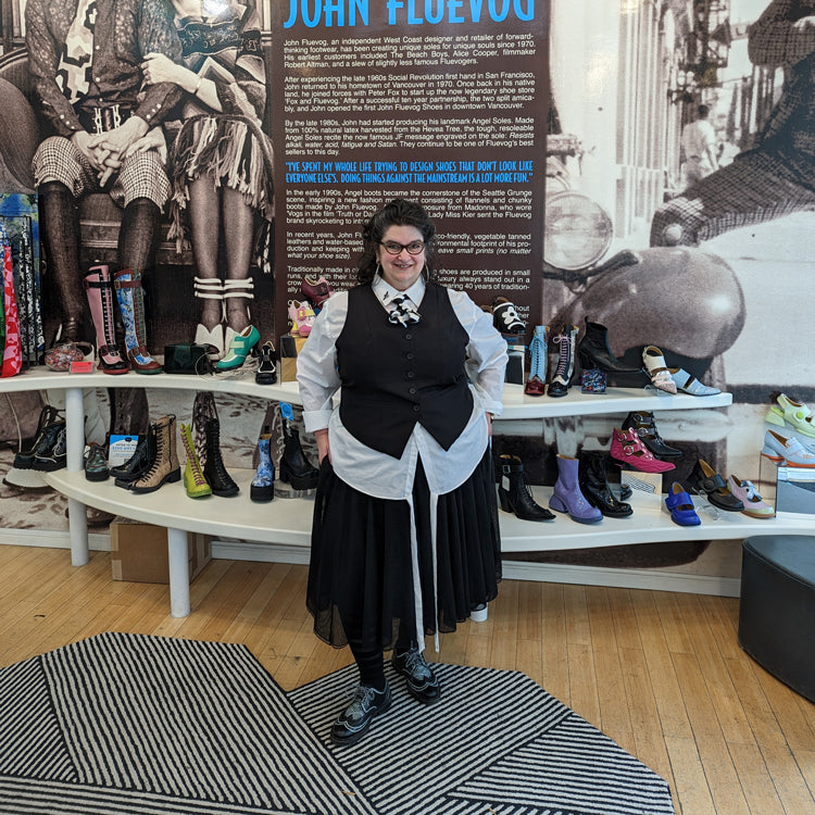 Fluevog Post : Entretien avec Monika à San Francisco Union Square