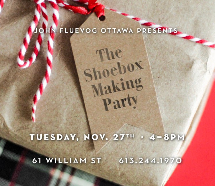 Shoebox-Making Party in Ottawa!