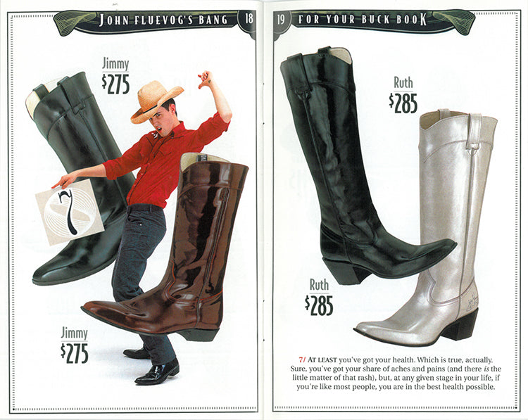 Way Back Wednesday: John Fluevog's Bang For Your Buck Book
