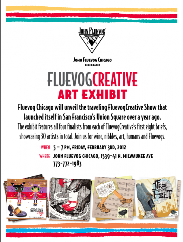 FluevogCreative Art Exhibition in Chicago