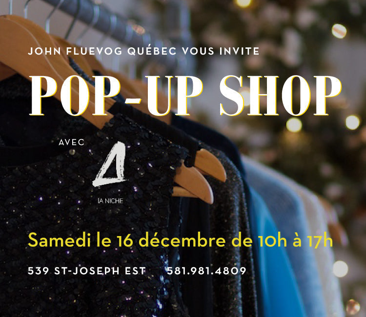Pop-up Shop avec La Niche