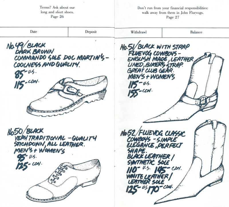 Way Back Wednesday | Bank of John Fluevog