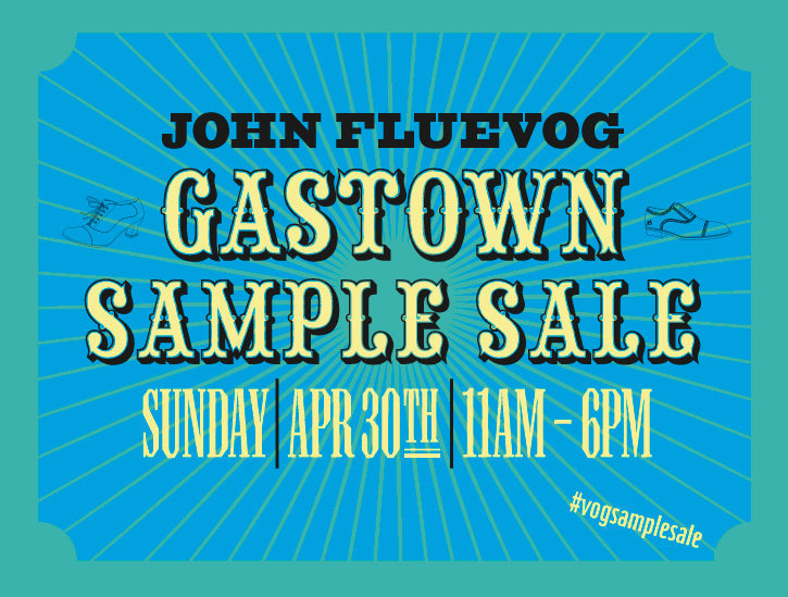 Fluevog Sample Sale in Gastown
