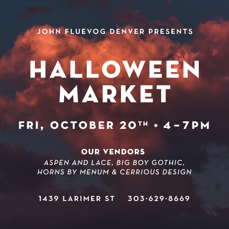 Halloween Market at Fluevog Denver on October 20