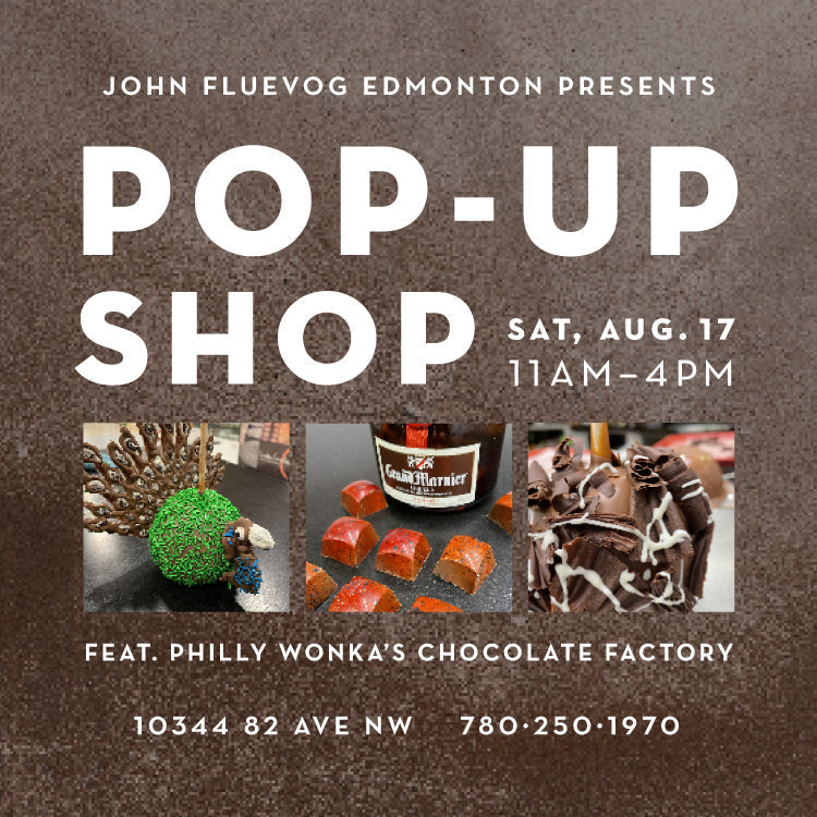 Philly Wonka's Chocolate Factory Returns to Fluevog Edmonton