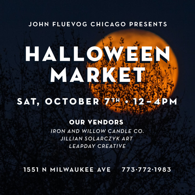 Halloween Market at Fluevog Chicago on October 7