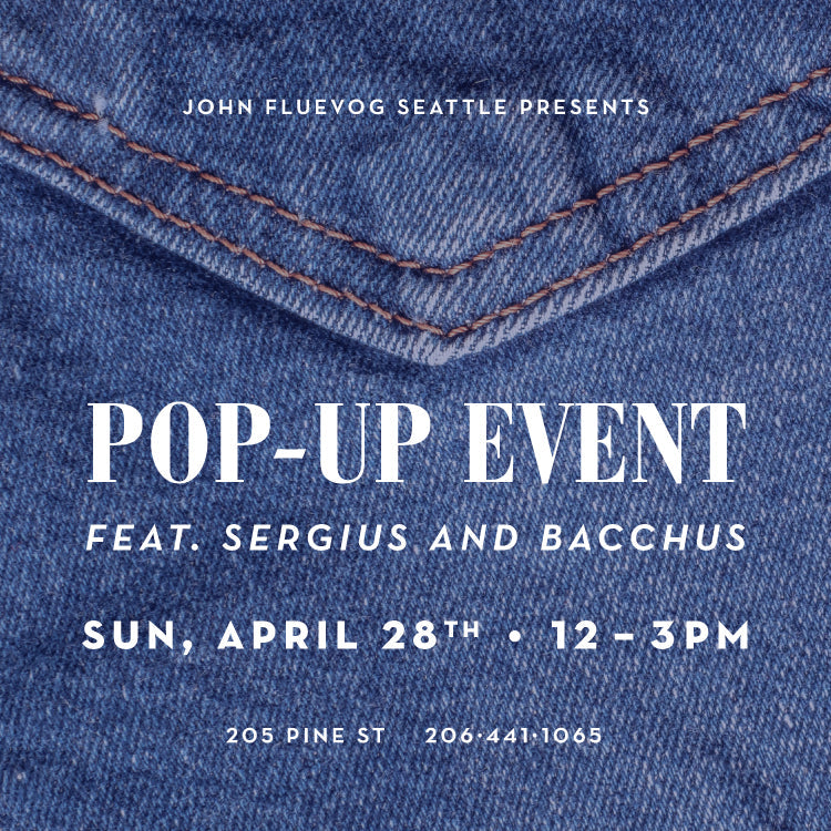 Sergius and Bacchus Pop-Up Event at Fluevog Seattle