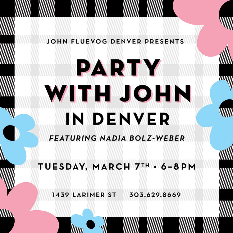 Party with John Fluevog and friends in Denver!