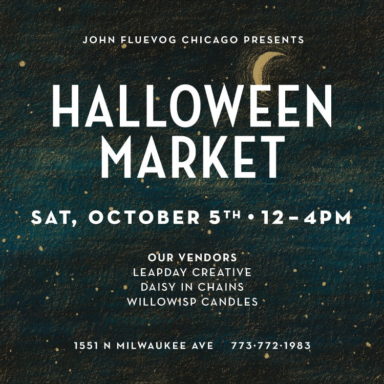 Halloween Market at Fluevog Chicago on October 5th