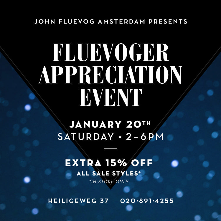 Fluevoger Appreciation Event at Fluevog Amsterdam