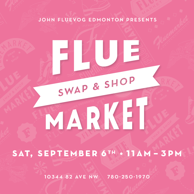 Fluemarket: Swap & Shop Event at Fluevog Edmonton on September 6th