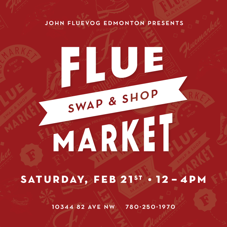 Fluemarket: Swap & Shop Event at Fluevog Edmonton on February 21st