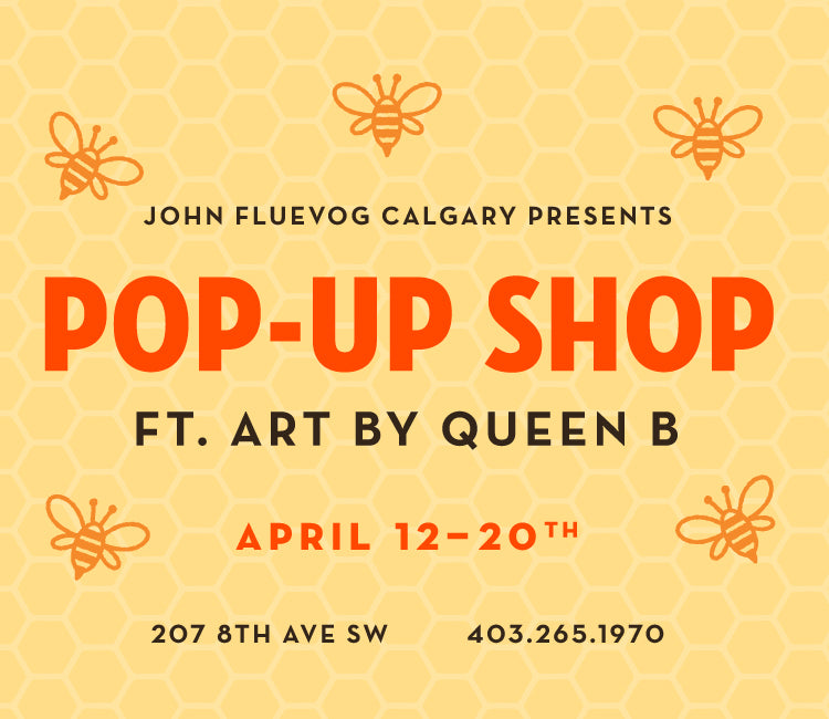 Calgary Pop-Up Shop ft. Art by Queen B