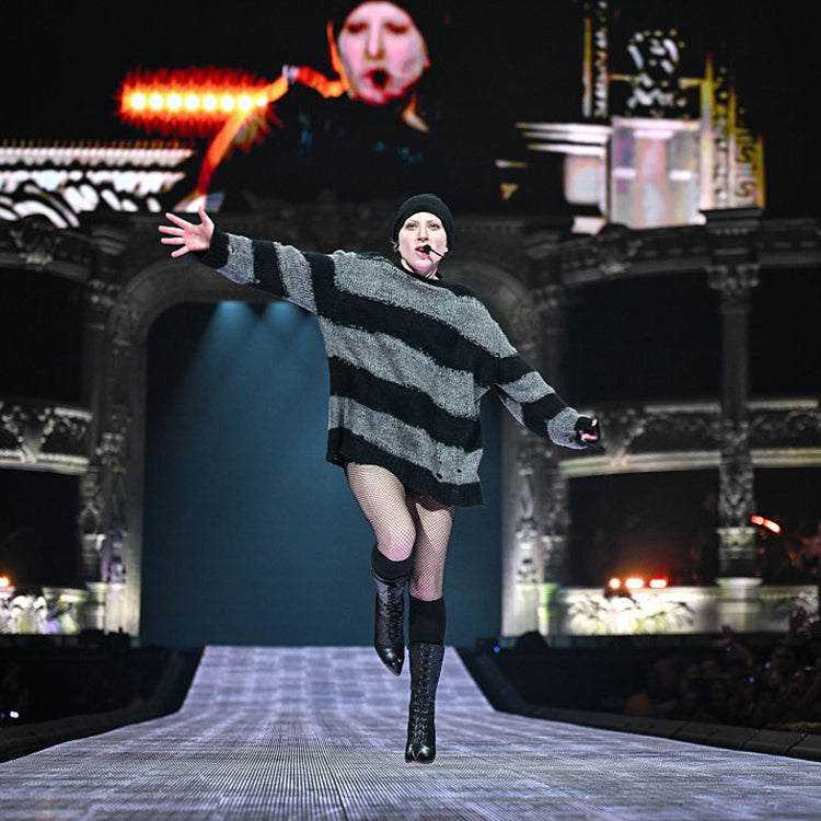 Lady Gaga Performs in the Chaminade Boots During 'The Mayhem Ball' Tour