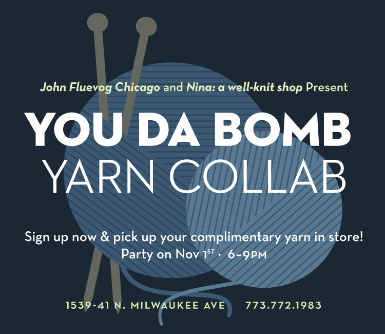 You Da Bomb Yarn Collab in Chicago