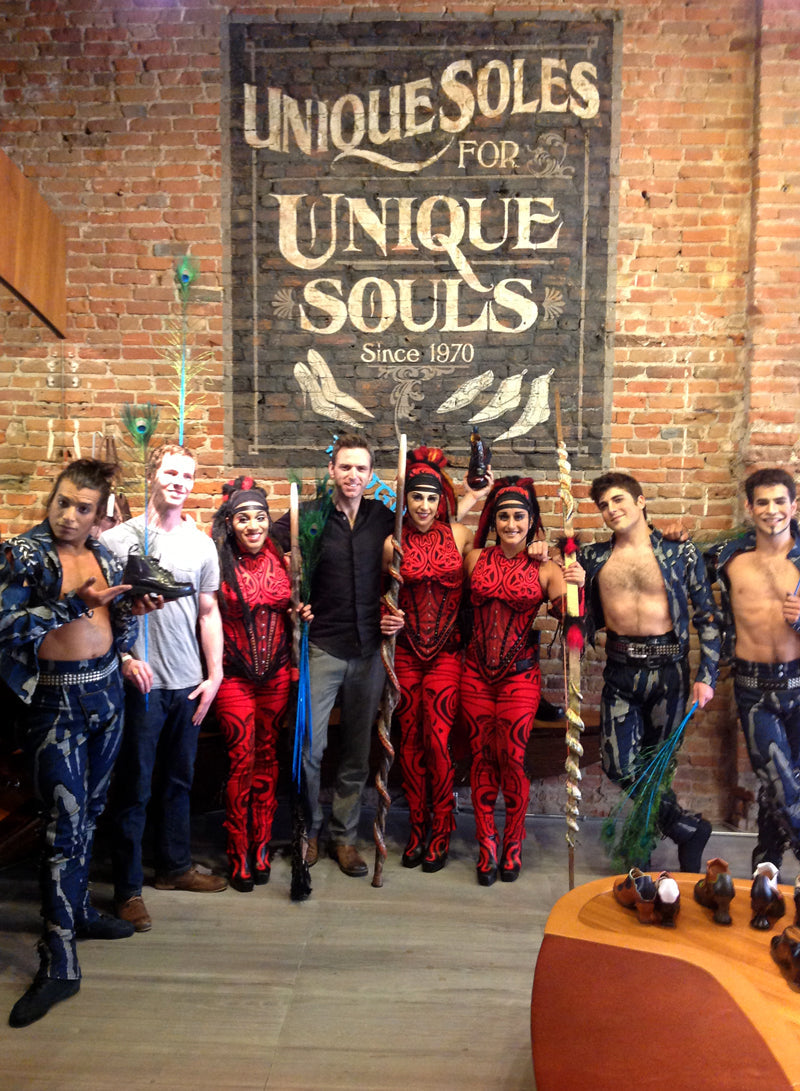 Cirque du Soleil at Fluevog Denver