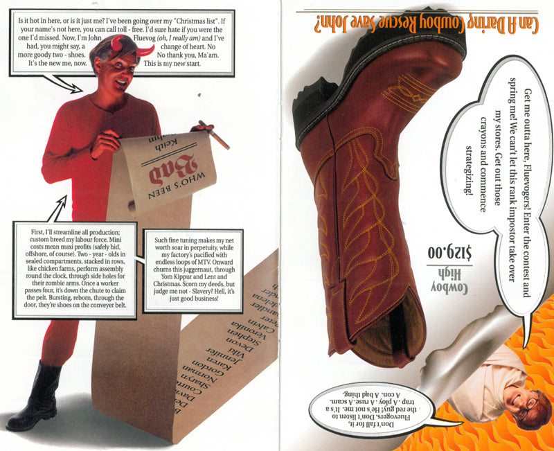 Way Back Wednesday | John Fluevog Has Been Kidnapped by Satan