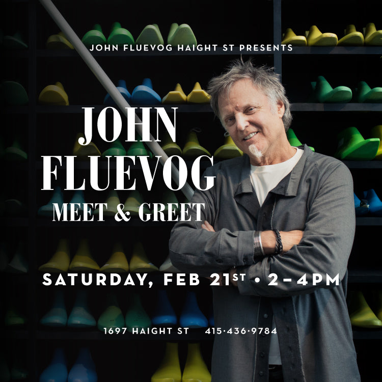 John Fluevog Meet & Greet at Fluevog San Francisco Haight St. on February 21st