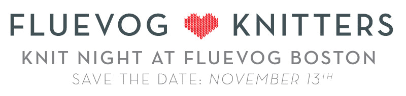 Knit Night at Fluevog Boston