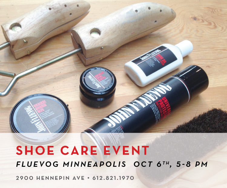 Shoe Care event in Minneapolis