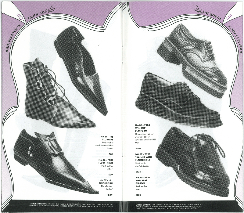 Way Back Wednesday: John Fluevog's Guide to Sin