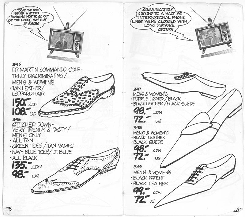 Way Back Wednesday: John Fluevog Brings You The National Shoes
