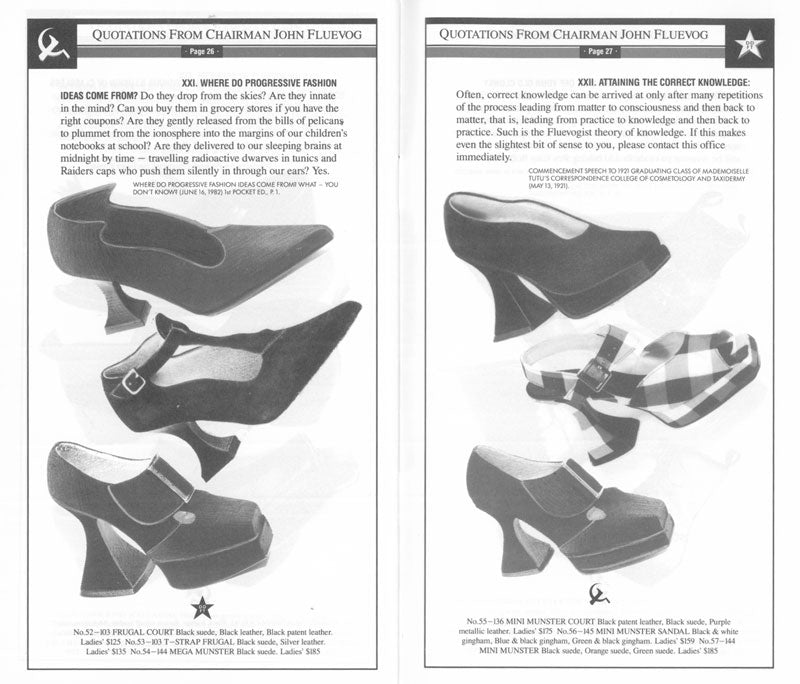 Way Back Wednesday: Quotations from Chairman John Fluevog