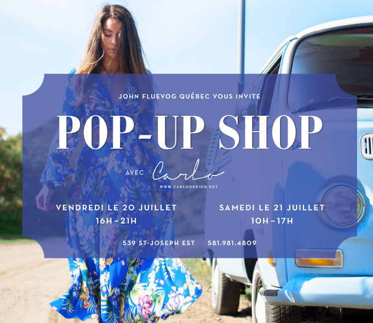 Pop-up Shop avec Carlo