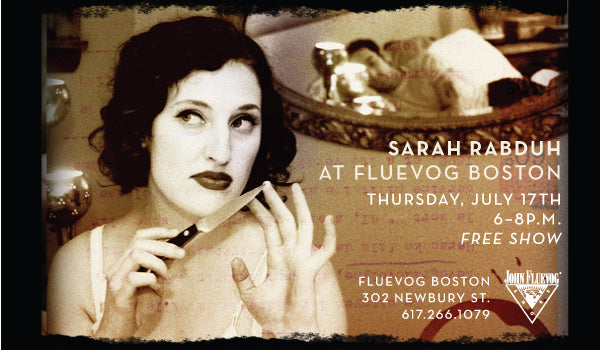 Event: Sarah Rabdau at Fluevog Boston