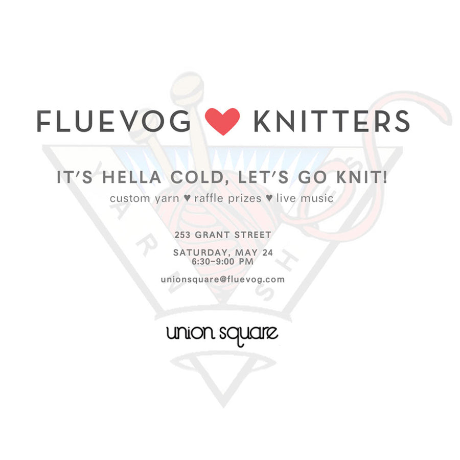 Events: Fluevog Knit Night at Union Square