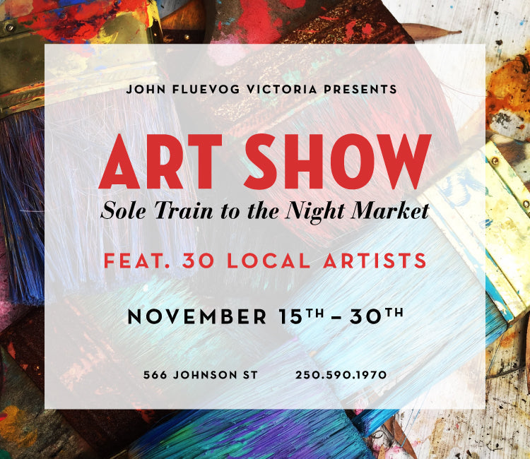 Sole Train to the Night Market Art Show in Victoria!