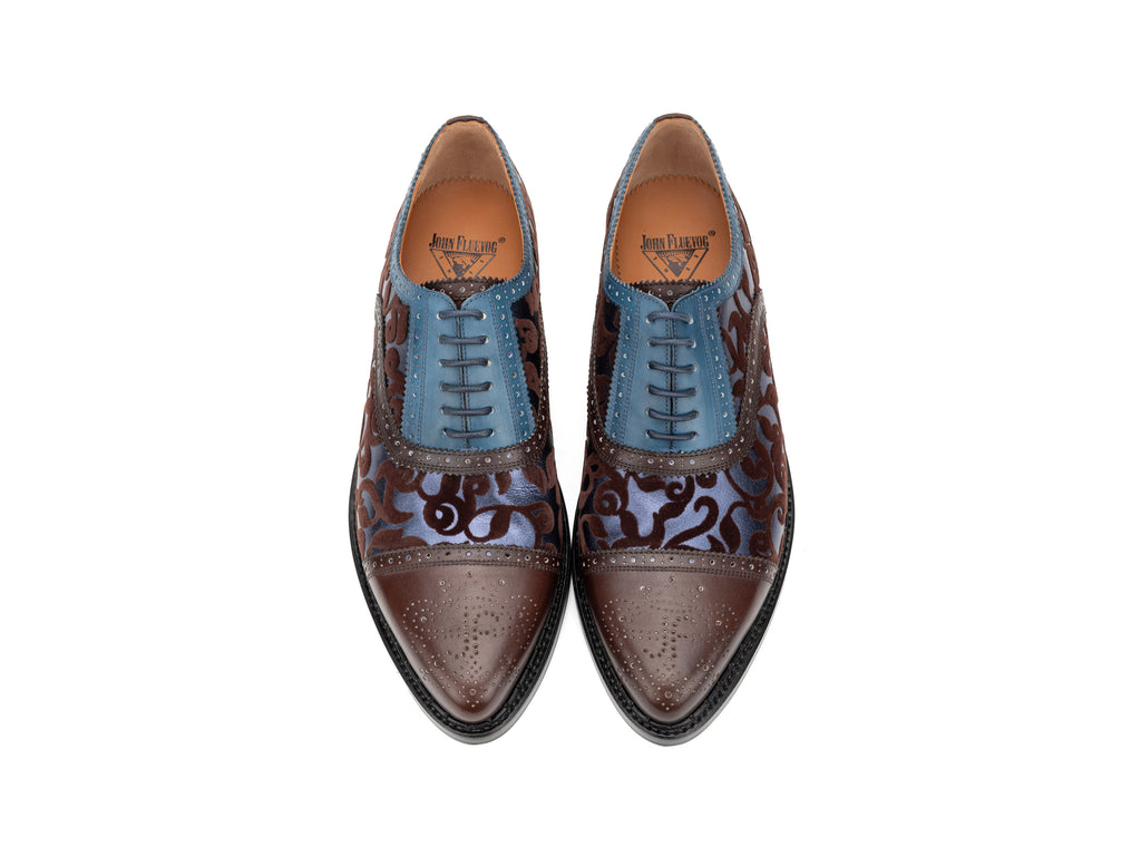 Edda - Blue/Brown