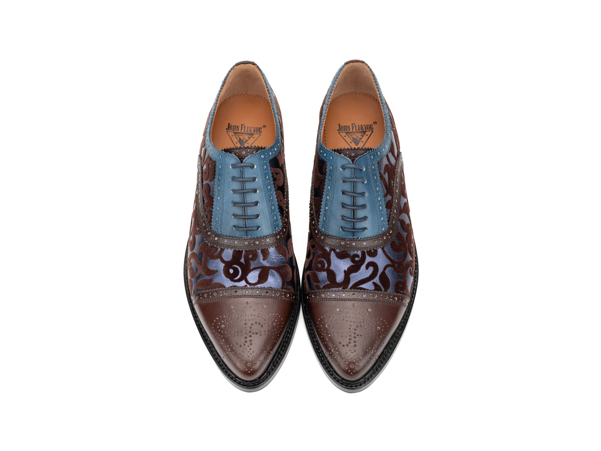 Edda - Blue/Brown