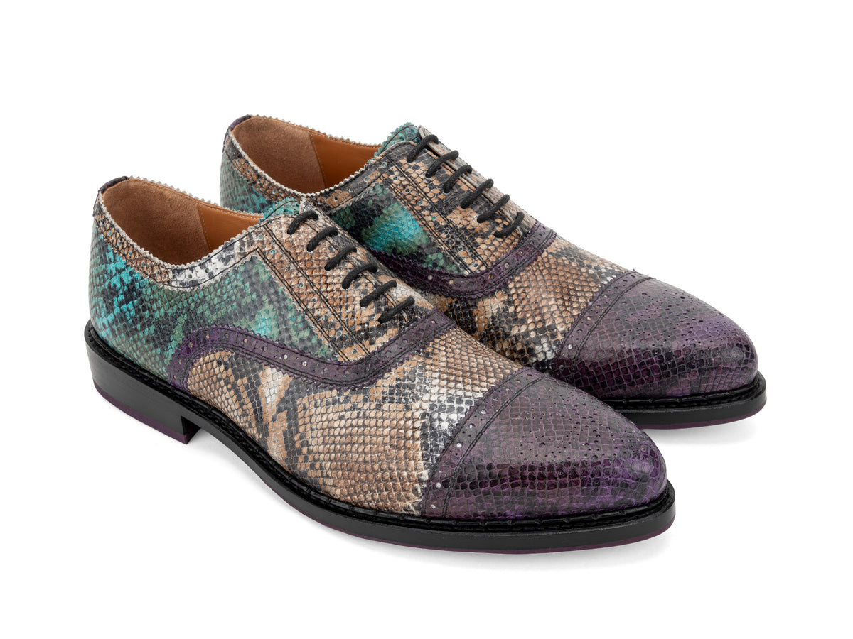 Edda - Purple/Teal Snake