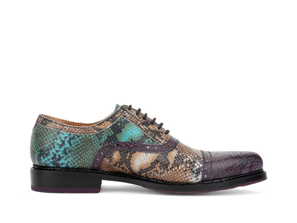 Edda - Purple/Teal Snake