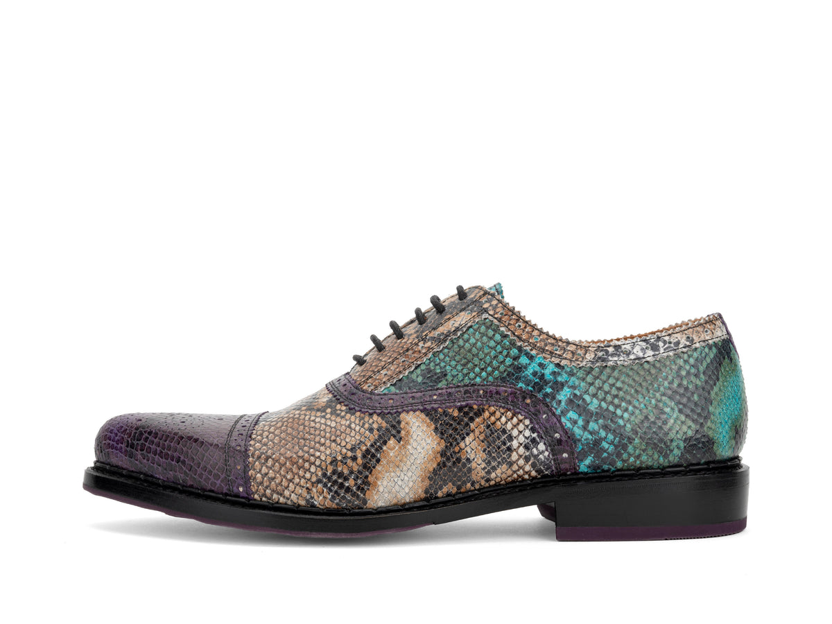 Edda - Purple/Teal Snake