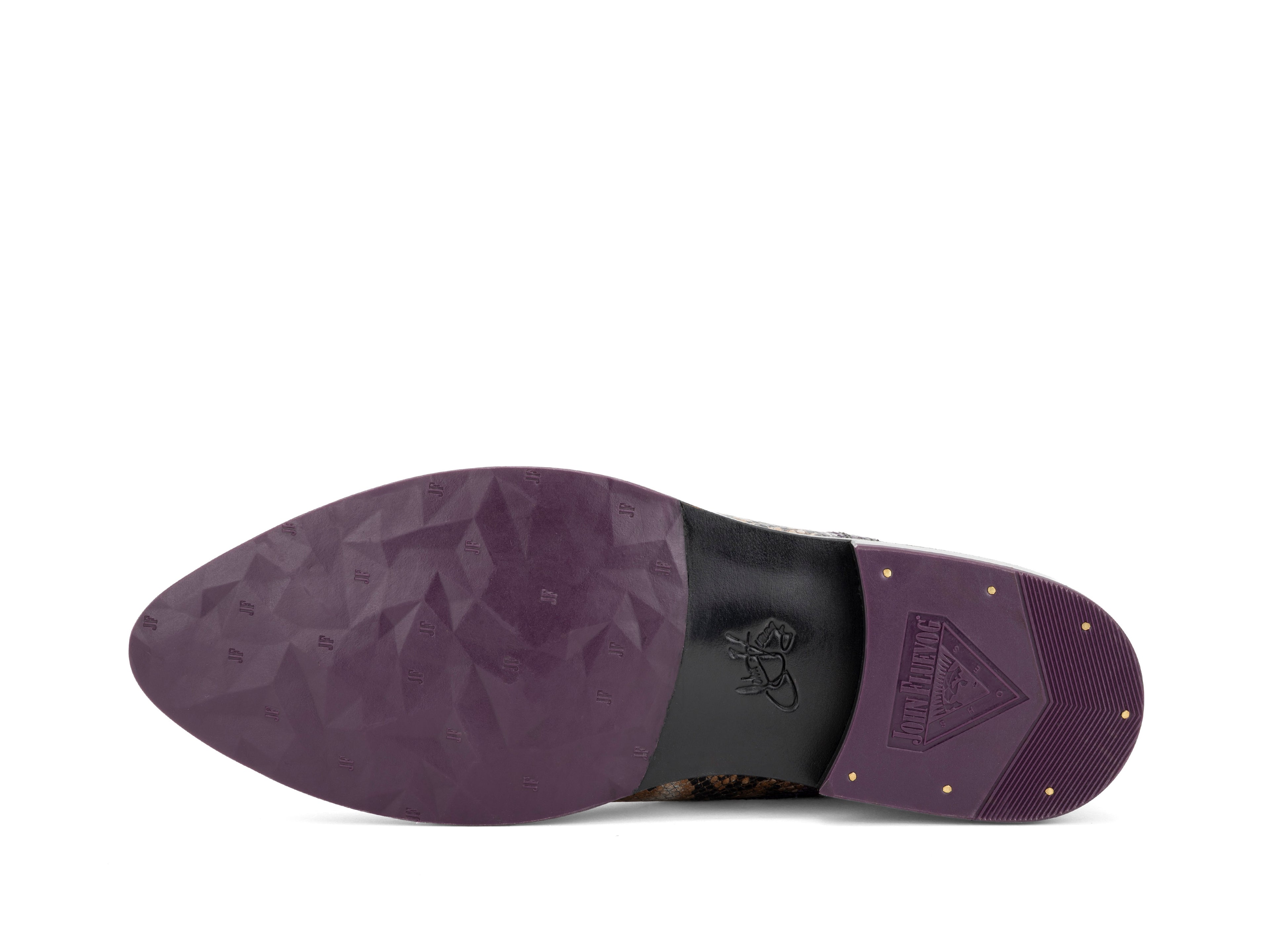 Edda - Purple/Teal Snake