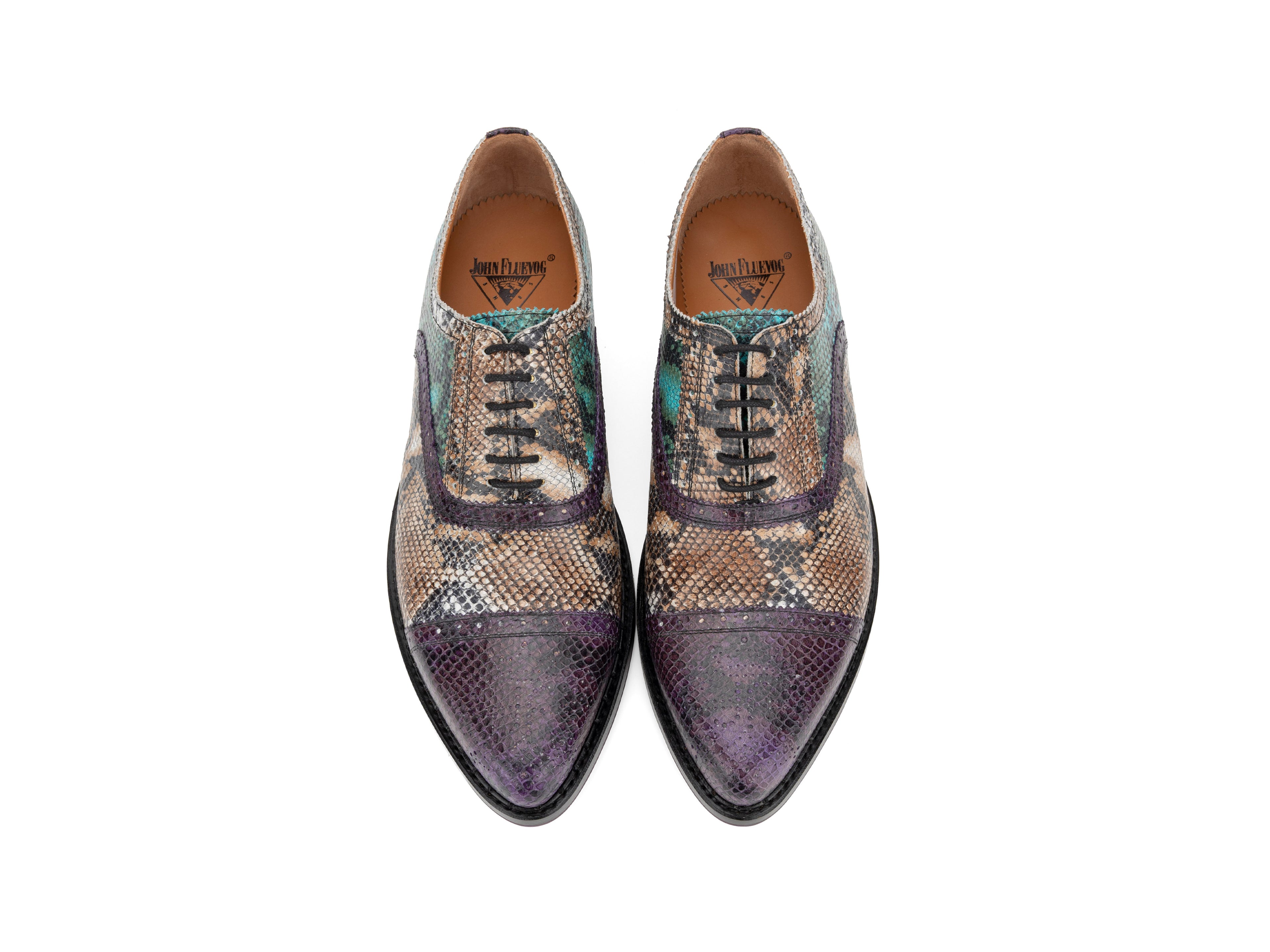 Edda - Purple/Teal Snake