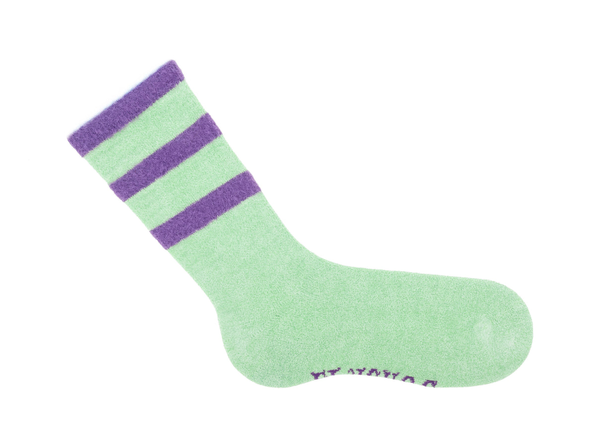 Yodi Vog Socks - Mint/Purple