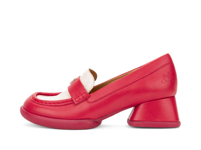 Rhea - Red/Beige