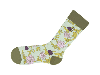 Xay Xay Vog Socks - Green/Purple
