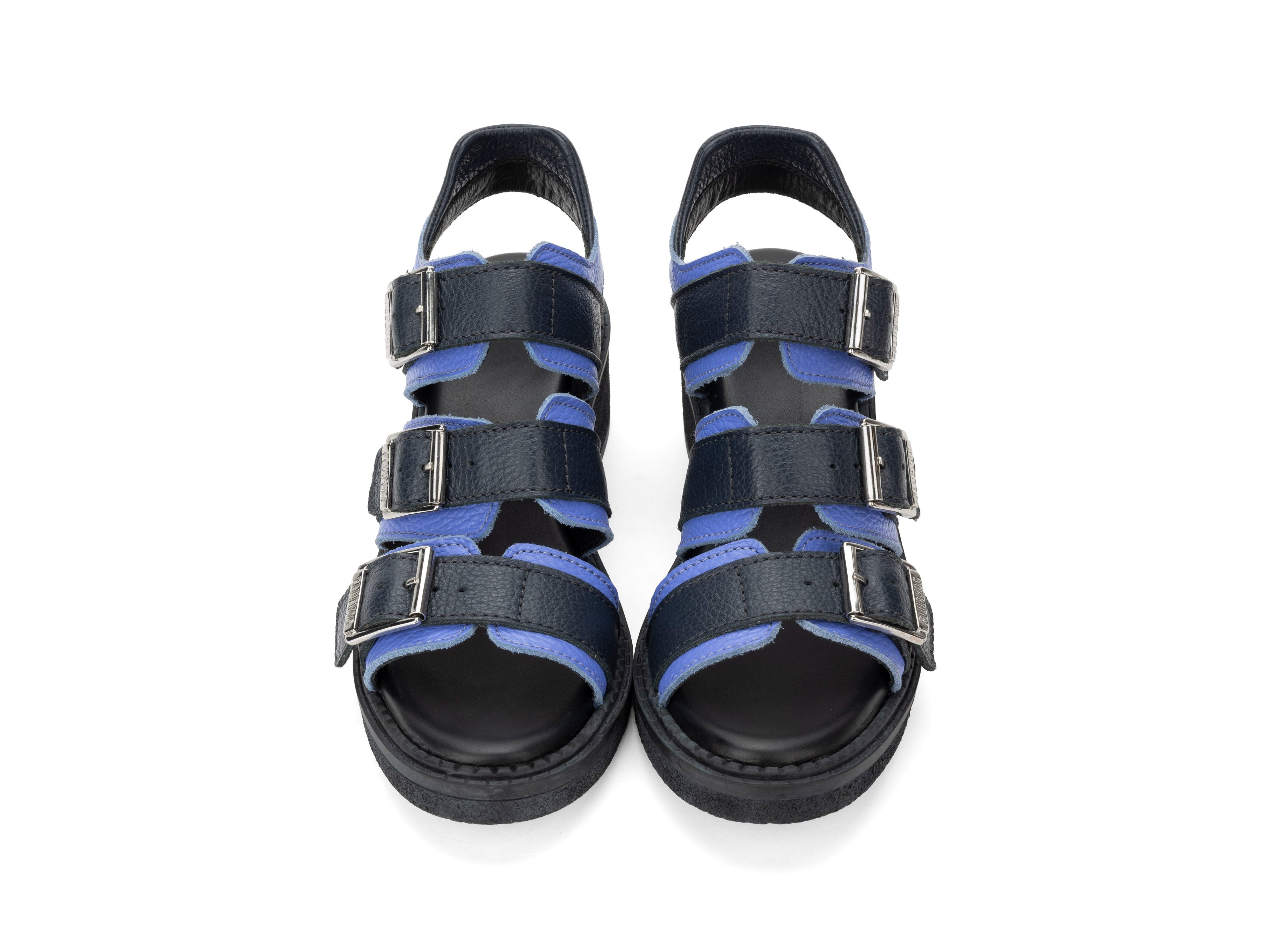 black,blue - Top View