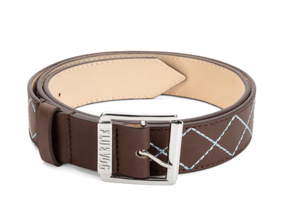 Nelson Belt - Brown/Blue