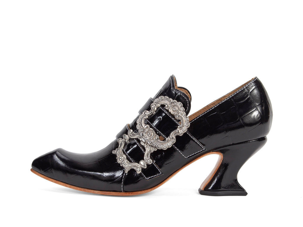patent_black_croc - Profile Outside